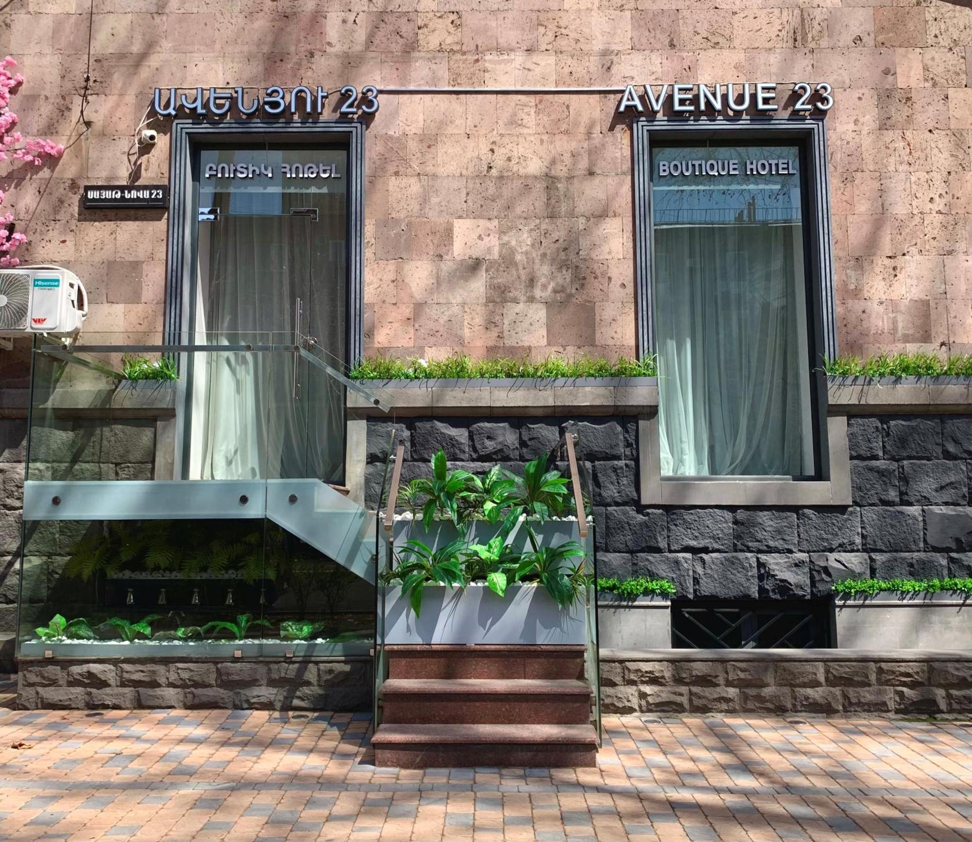 Avenue 23 Boutique Hotel Erevan Exterior foto