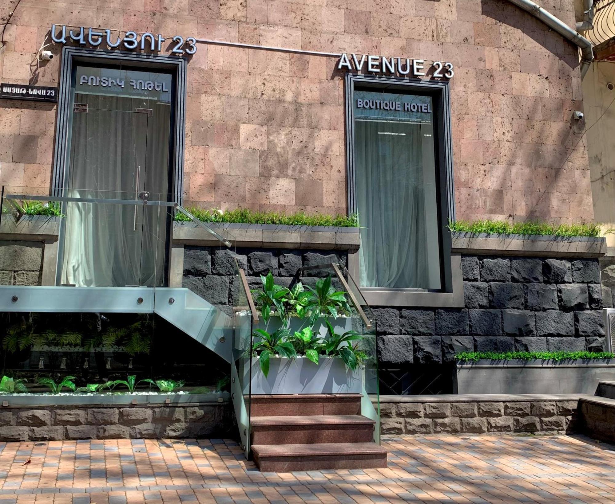 Avenue 23 Boutique Hotel Erevan Exterior foto